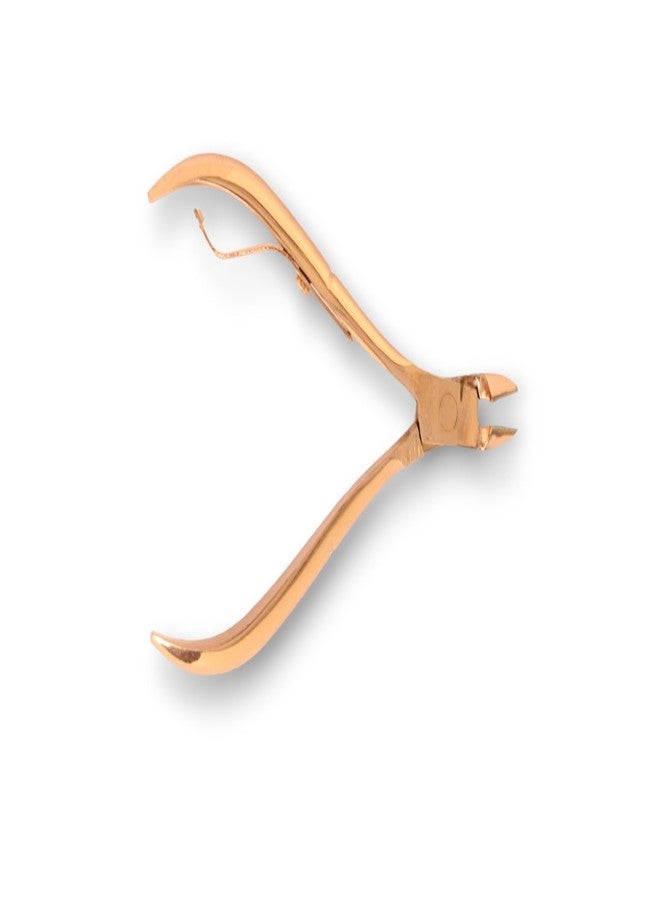 DreamCut Professional Stainless Steel Cuticle Nipper - Rose Gold - Image 3