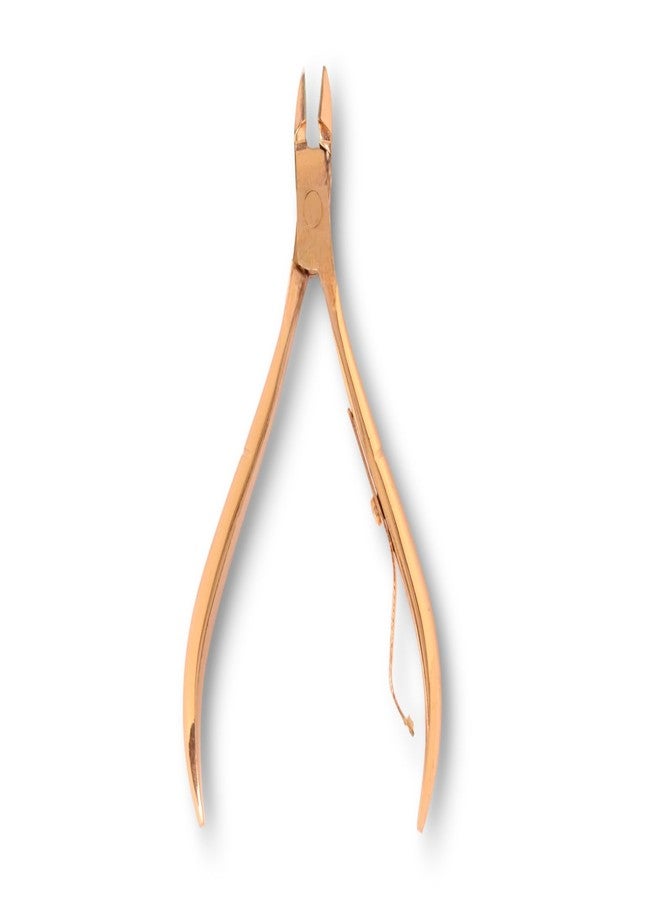 DreamCut Professional Stainless Steel Cuticle Nipper - Rose Gold - Image 1
