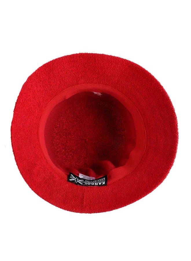 KANGOL Bermuda Bucket Hat, Red (Scarlet), L - Image 5