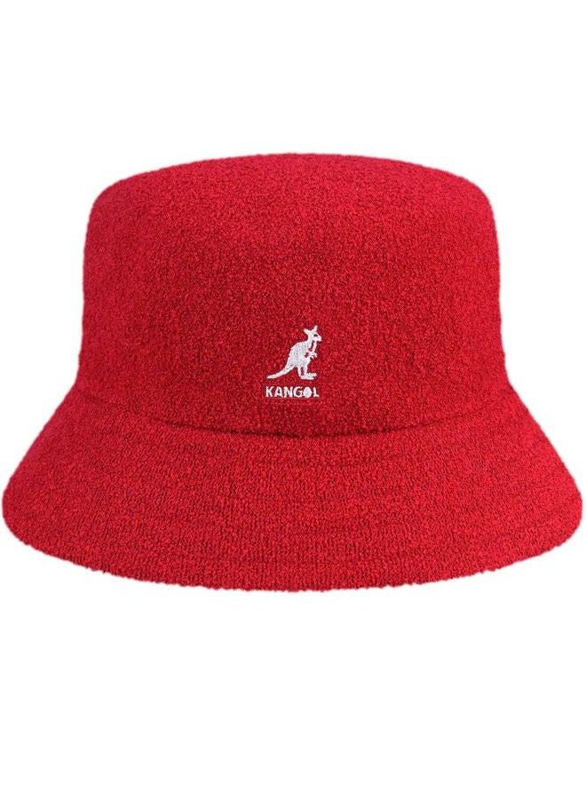 KANGOL Bermuda Bucket Hat, Red (Scarlet), L - Image 1