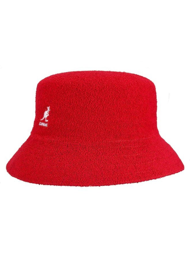 KANGOL Bermuda Bucket Hat, Red (Scarlet), L - Image 3