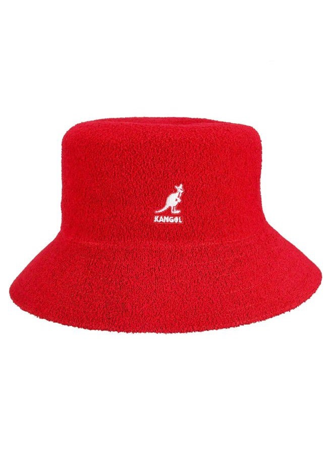 KANGOL Bermuda Bucket Hat, Red (Scarlet), L - Image 2