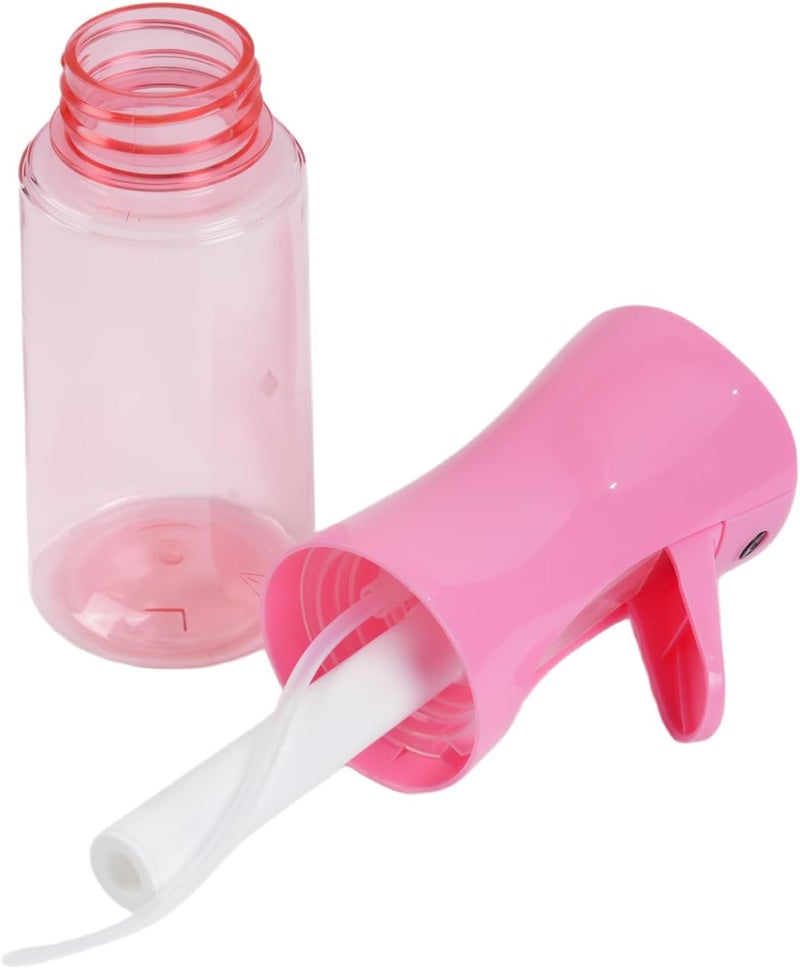 Brvcdh Misto Continuous Spray Bottle with Ultra Fine Mist - 6.8oz/200ml for Hair, Home Cleaning, Salons, Plants, Aromatherapy, and More - Hair Spray Bottle, Barber Accessories (2 Pack) (Rose White) - Image 2