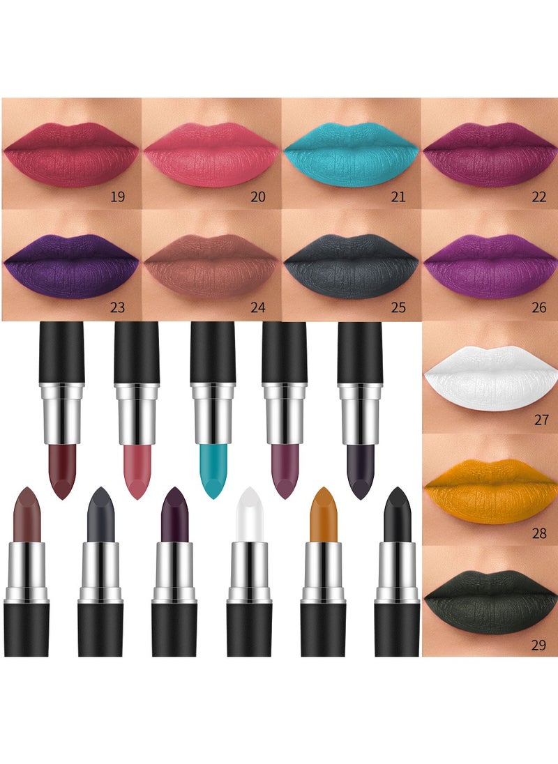 Vibely Vibely Velvet Matte Lipstick: Rich, Bold Color with a Soft Matte Finish Waterproof, Long-Lasting & Flawless Velvet Lips, One Size 02#  - Image 4
