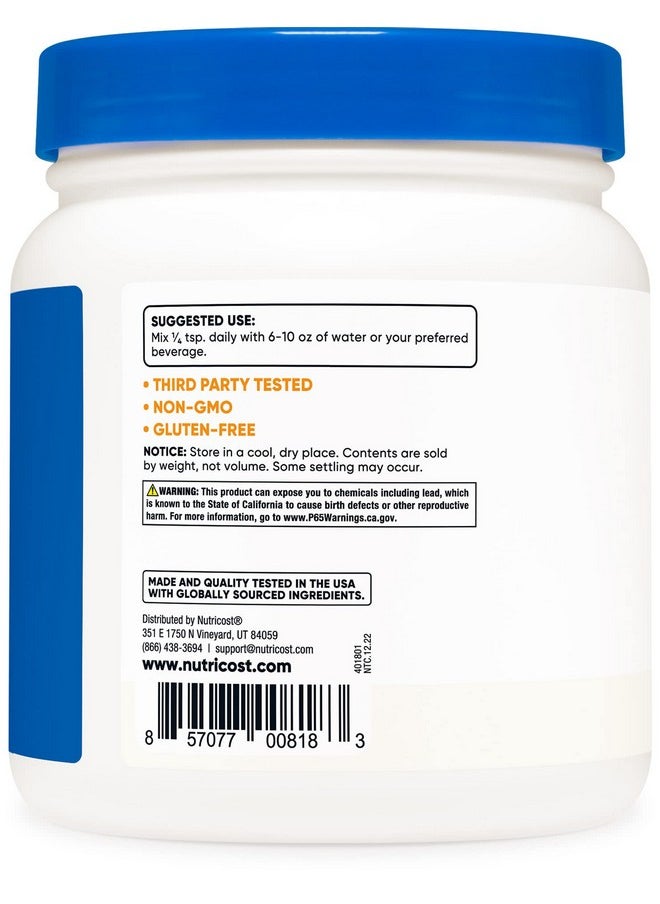 Nutricost - Psyllium Husk Ground Powder (1Lbs) Gluten Free And Non Gmo - Image 1