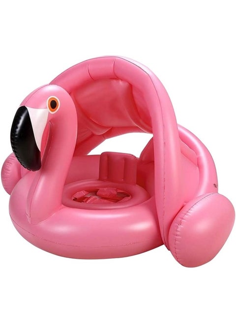 Inflatable Baby Pool Float, PVC Summer Swimming Float with Safe Seat, Toddler Pool Float, Fun Ride-on Raft Pool Baby Beach Supplies for Toddlers, Pool Toys