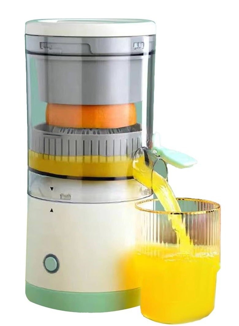 Orange Juice Machine 360 ​​Degree Electric Juicer Portable Multi-Function Juice And Residue Separation Household Fruit Orange Machine Boxed 7.4V Motor Double 1600 Mah Battery 