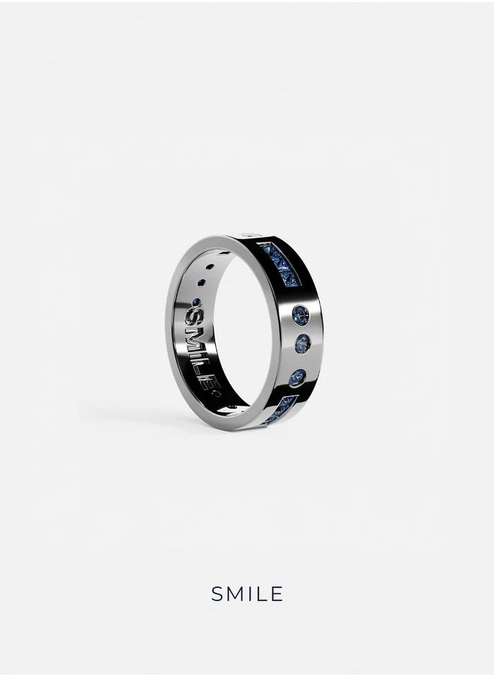 MONACO - APM smile Morse Code Ring - Image 1