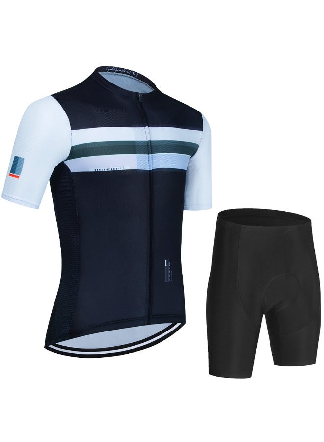 KUYING Summer Short Sleeved Cycling Suit Set  - Image 1