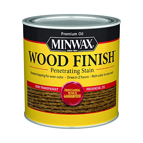 Minwax 221104444 Wood Finish, Provincial Stain, Half Pint - Image 1