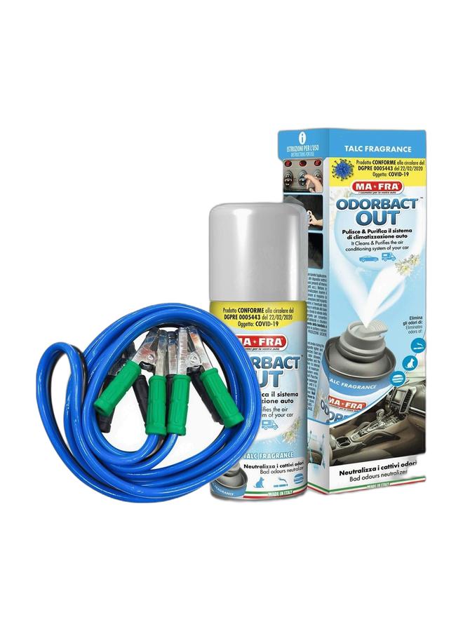Heavy Duty Booster Cable 4 Meter 1000 Ampere & MAFRA ODORBACT OUT AIR CONDITIONER PURIFIER SPRAY 150MLBundle - Image 1