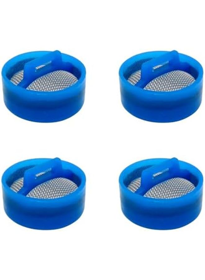 4 قطع مجموعة إصلاح شاشة فلتر صمام مدخل مياه الغسالة البديلة - Image 2