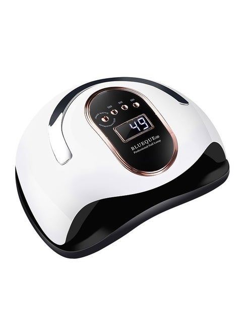 168 W Nail Dryer Lamp, UV LED Nail Lamp for Gel Nails, LCD Display, Infrared Sensor, with 10s/30s/60s/99s Timer Settings, Removable Magnetic Base Plate