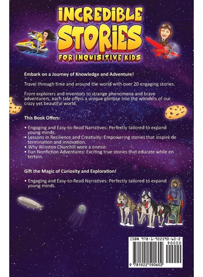 Peregrine Publishers Incredible Stories for Inquisitive Kids: Captivating Tales for Young Readers from History, Science & The Crazy World We Live In - Image 2