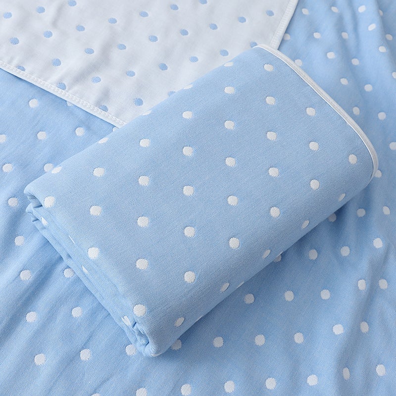 6-Layer Gauze Baby Bath Towel Jacquard Blanket for Newborns - Summer Soft Cotton Swaddle