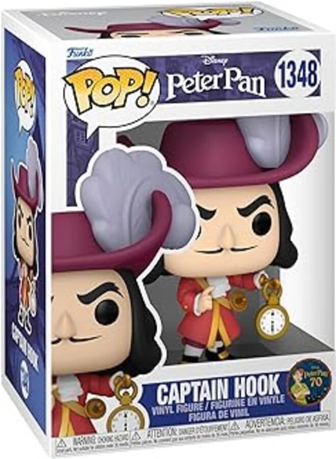 Funko Pop! Carttoon Animation : Disney Peter Pan 70th - Captian Hook