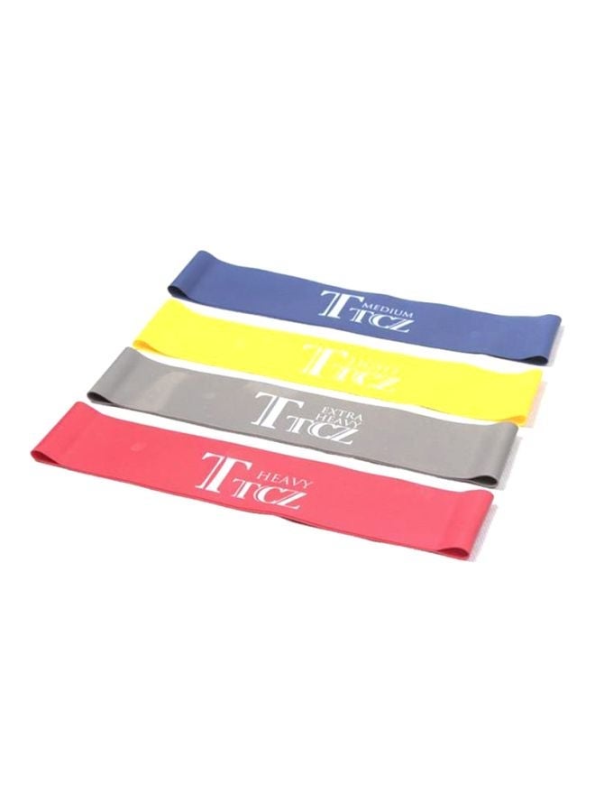 Generic 4-Piece 4 Level Crossfit Pilates Yoga Rubber Band Set  - Image 2