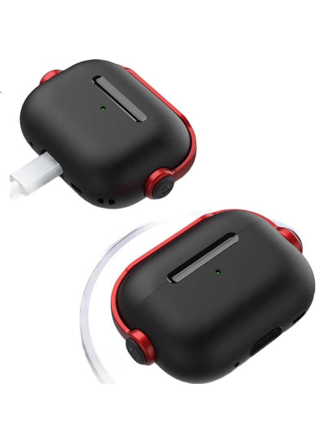 Sehan Shihan Compatible With Apple Airpods Pro 2 Wireless Charging Case, Pro 2Nd Generation Protective Cover, Wireless Bluetooth Storage Case, Dust-Proof Box With Lock, Shockproof, For Men And Women - Image 1