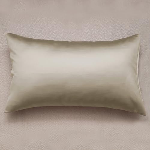 SleepyCat Satin Fabric Pillow Case with Envelope Closure - Pack of 2 | Wrinkle Free | Machine Washable, Dusk Pearl (King Size, 32x20 Inches) - Image 2