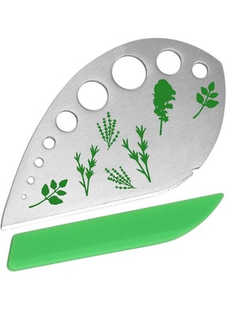 Herb Stripper, Green 9 holes Stainless Steel Kitchen Herbs Leaf Stripping Tool, Metal Herb Peeler for Kale, Collard Greens, Thyme, Basil, Rosemary Stripper - pzsku/ZA33168D4907A87B0B1E9Z/45/1742783713/bd22dbb1-c46e-40e3-b9f6-a4b1896da02e