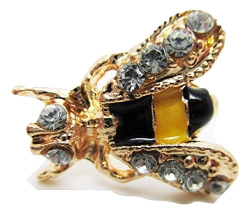 Bastex Bumble Bee Stud Post Earrings - New - Pair! - Image 4