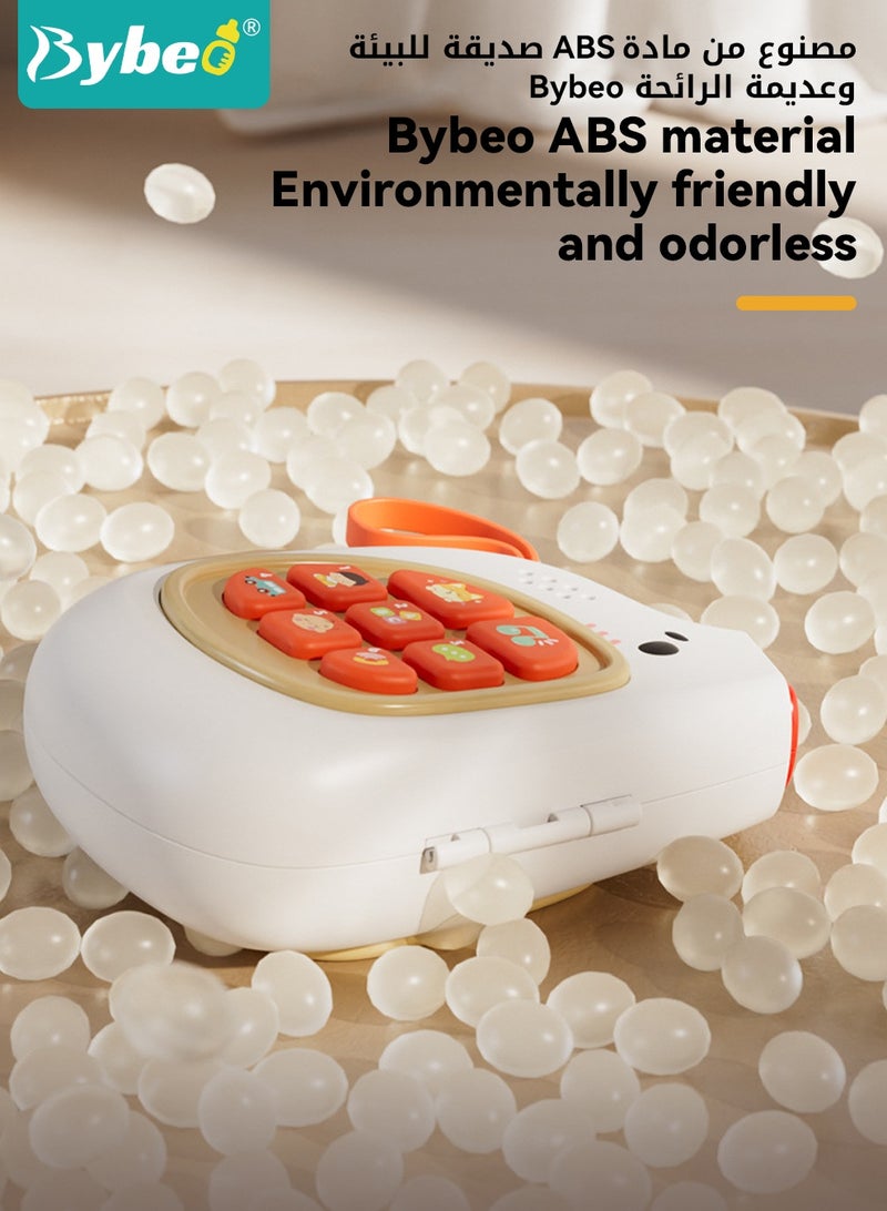 بيبو لوحة نشاط مونتيسوري 2 في 1، لعبة حسية للأطفال الصغار، لعبة موسيقية للرضع، لعبة تعليمية للتعلم، لعبة هاتف للسفر للأطفال من عمر 1 إلى 3 سنوات للأولاد والبنات - Image 5