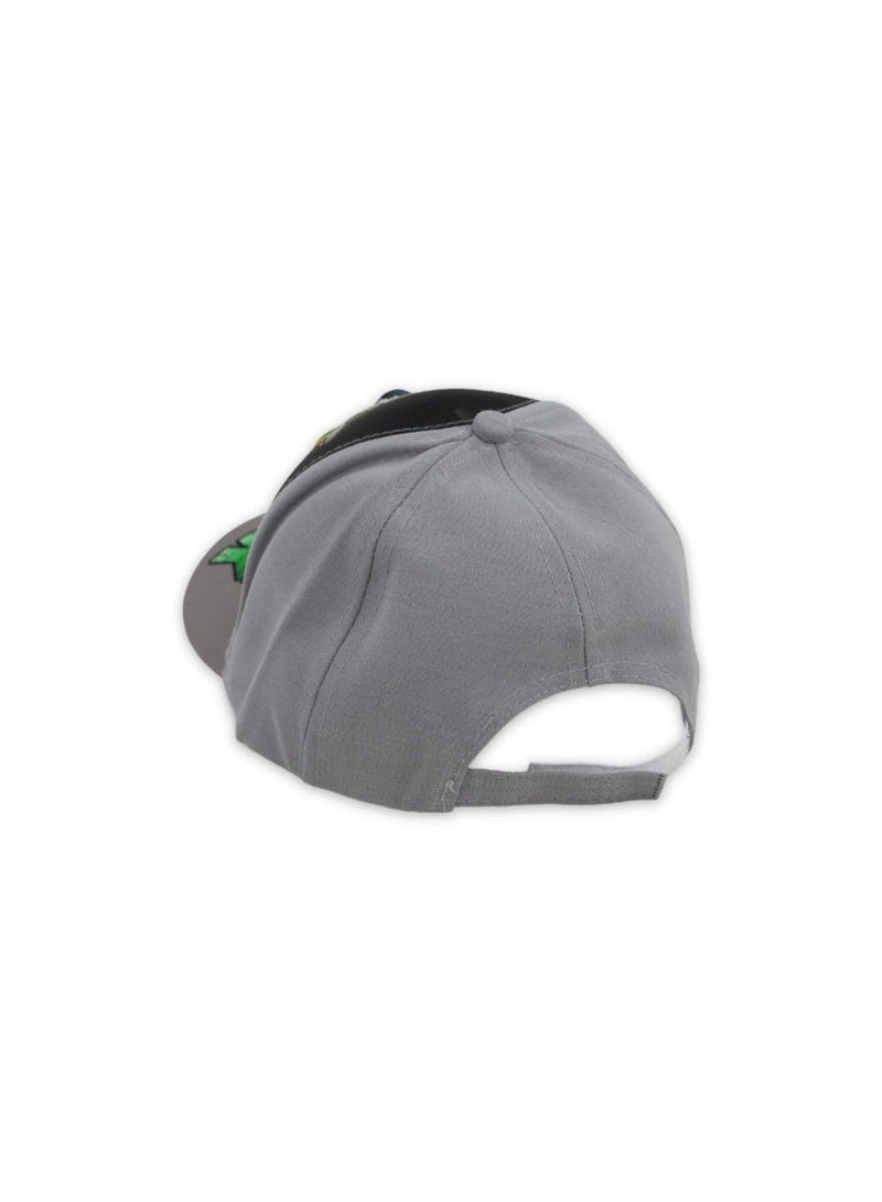 Boys Cap – Grey with Hulk Print - Image 2