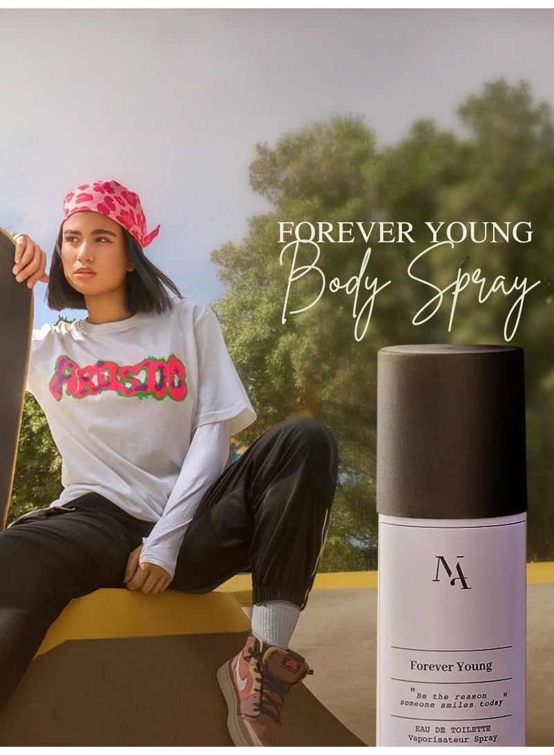 Maa Althahab Forever Young Body Spray For Women 100 ML - Image 5