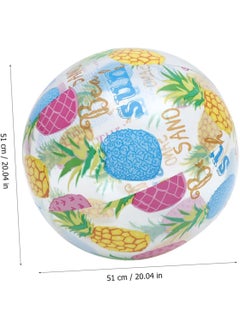 INTEX 59040NP-Inflatable Lively Print Beach Ball Pineapple Design, 51CM  - Image 2
