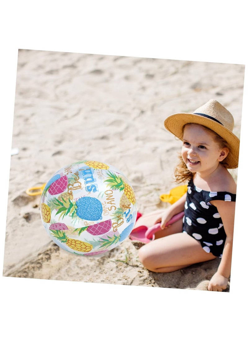 INTEX 59040NP-Inflatable Lively Print Beach Ball Pineapple Design, 51CM  - Image 4