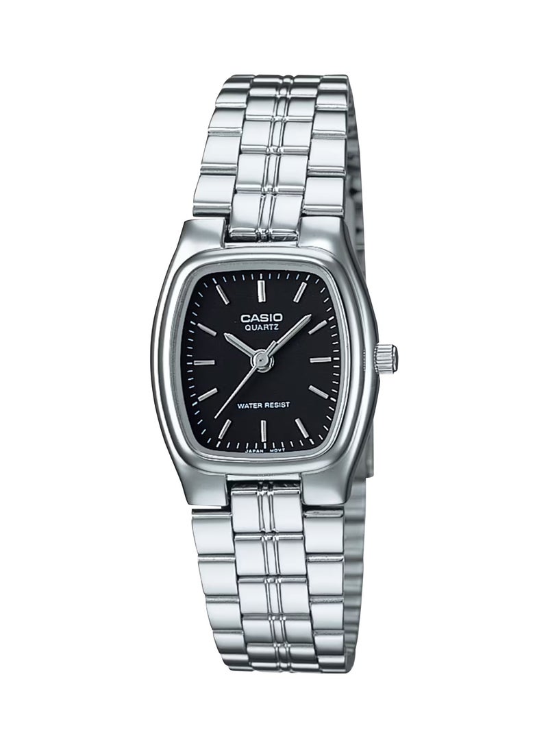 CASIO Womens Quartz Watch, Analog Display and Stainless Steel Strap LTP-1169D-1A