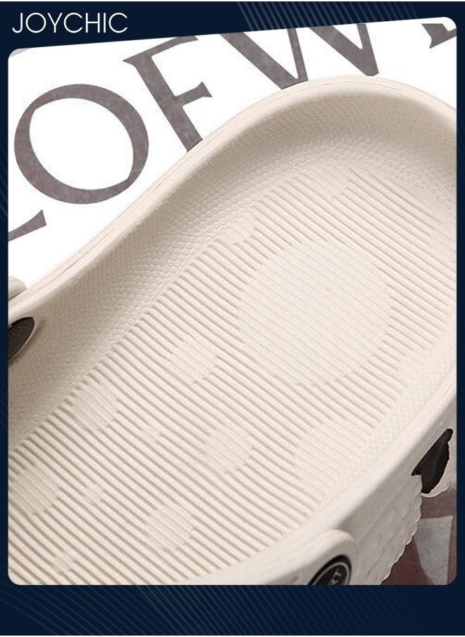 Joychic - Women Trendy Outdoor Slippers Personalized Dual-purpose Sandals Household Anti-slip Summer Beach Sandals - Image 1
