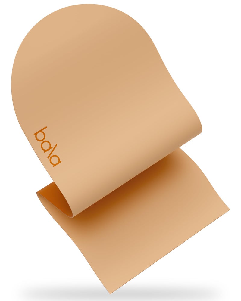 Bala Yoga Mat for Home Gym, 5mm (Sand) - Non Slip Exercise Mat for Home Workout, Stretching, Pilates, Aerobics & Floor & Fitness Work Out - Indoor Exercising Mat - Image 1