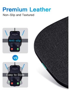 Generic Fast Wireless Charger Pad for iPhone 14/13/12/11/X/XR/Xs/8, 15W Max Qi Charging for Samsung S22/S21/S20/S10/S9, Note 20/10/9/8, Google Pixel 6/5, HUAWEI P40/P30, OnePlus and More Qi-Compatible Phones  - Image 3