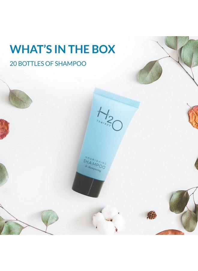 H2O Therapy شامبو بحجم السفر لفنادق الضيافة 0.85 أونصة (حزمة من 20) - Image 4