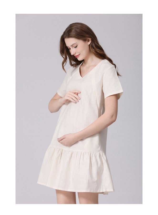 bellanina Nursing Nightdress – Comfort & Ease for Breastfeeding Moms - Image 4