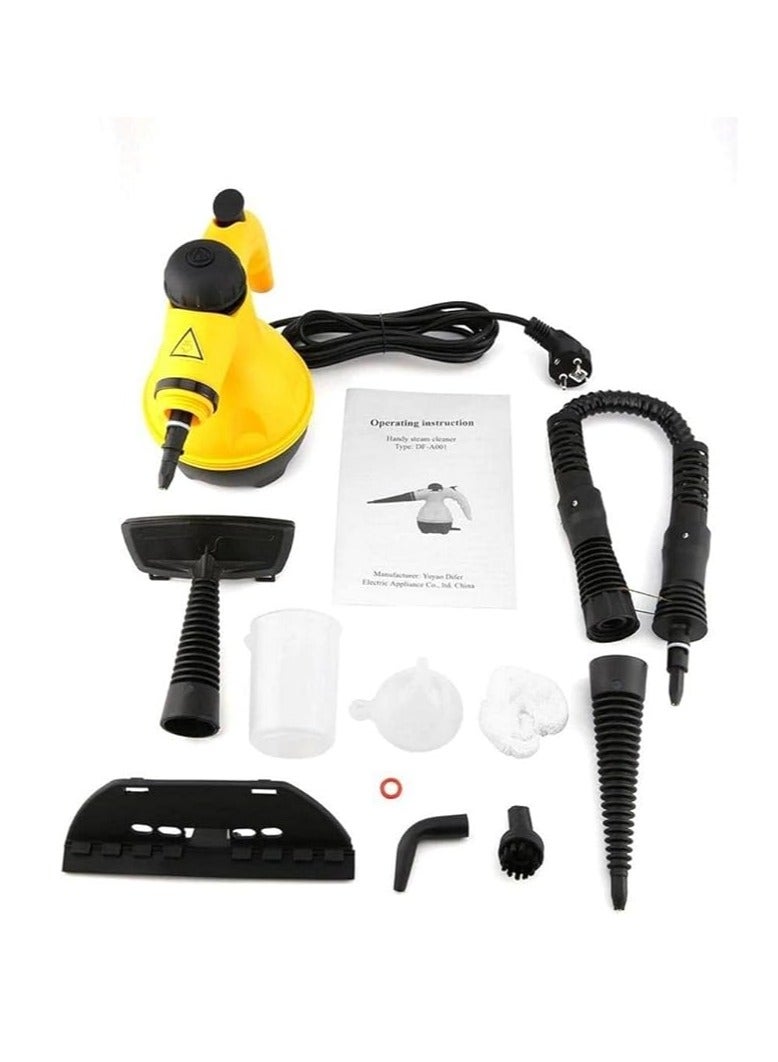 منظف بخار محمول – جهاز بخار متعدد الاستخدام بضغط عالي ، تنظيف عميق بدون مواد كيميائية - Image 1