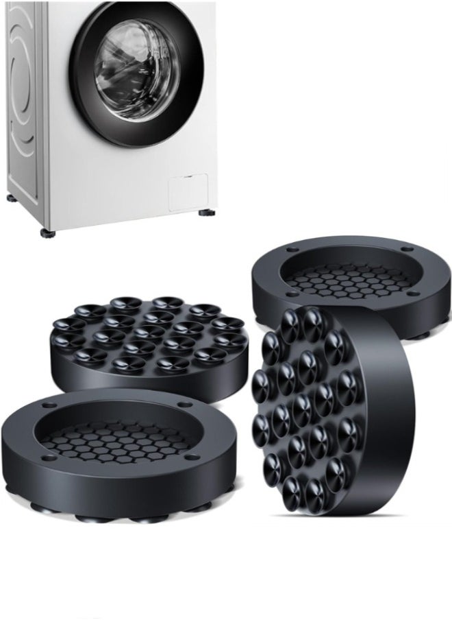 Generic - Anti Vibration Pads for Washing Machine, 4PCS Washing Machine Vibration Pads Pedestals, Anti Vibration Washing Machine Support, Prevent Your Washer and Dryer Set from Walking and Reduce Noise - Image 1