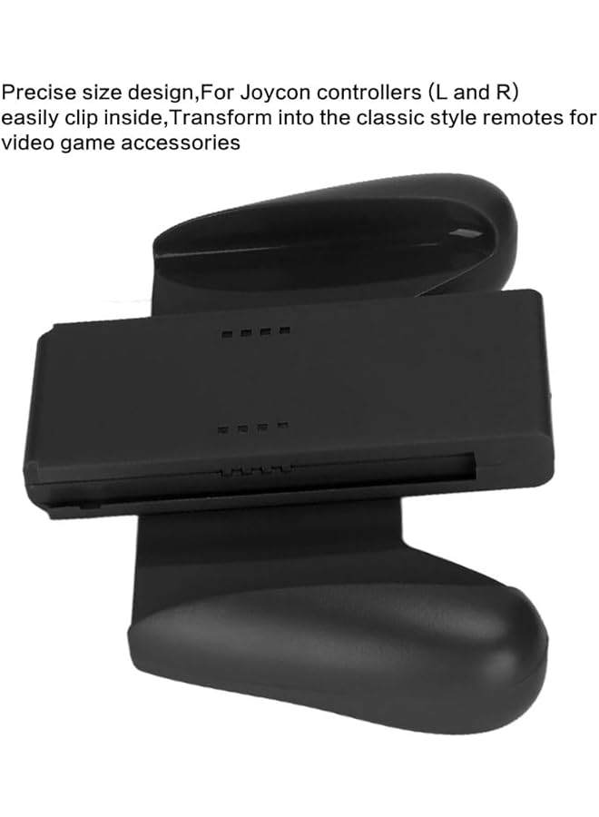 جيه زد اس مقبض تحكم مريح لجهاز تحكم جوي كون الأيمن والأيسر، مصنوع من مادة ABS، تصميم متين ومريح، باللون الأسود - Image 4