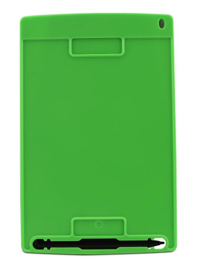 مخطوطات تابلت كتابة LCD مقاس 8.5 بوصة، لوحة رسومات الشعار المبتكرة قابلة للمسح وإعادة الاستخدام للكتابة والرسم، ألعاب تعليمية للأطفال للأولاد والبنات (أخضر) - Image 2