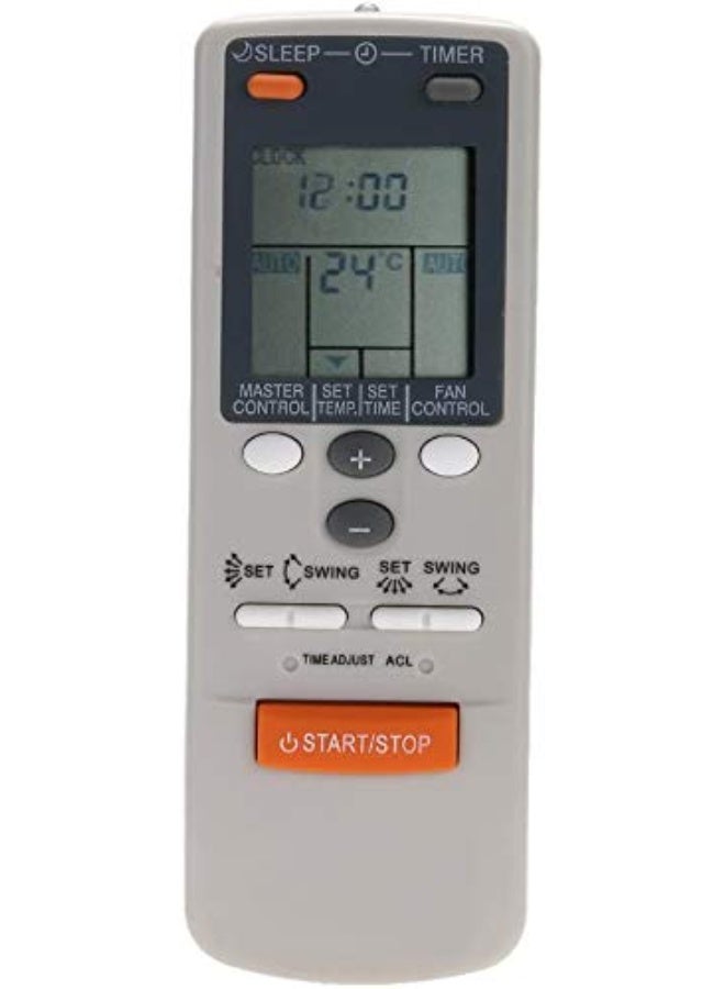 إيروريكس ريموت مكيف هواء يونيفرسال بشاشة LCD مع مؤقت ووضع النوم - Image 1