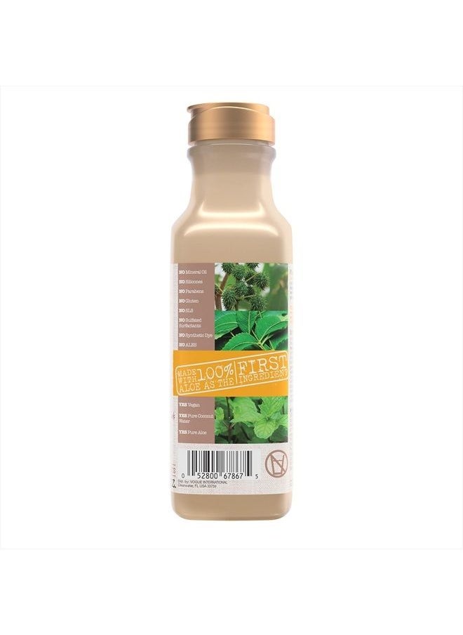 MAUI MOISTURE - Strength & Length + Castor & Neem Oil Shampoo, Curly Hair Product for Dry, Damaged Hair, 13 Fl Oz - Image 1