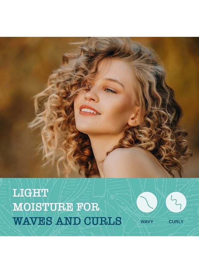 MAUI MOISTURE - Strength & Length + Castor & Neem Oil Shampoo, Curly Hair Product for Dry, Damaged Hair, 13 Fl Oz - Image 1