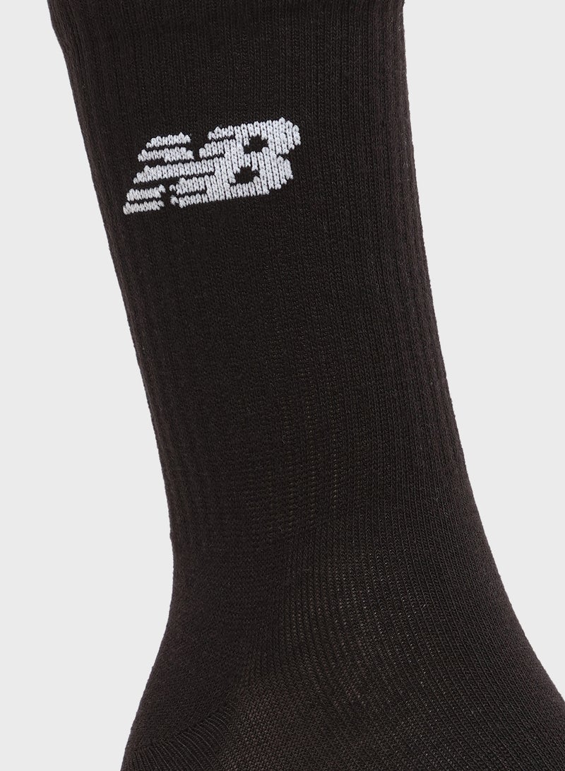 New Balance 3 Pack Everyday Lightweight Quarter Crew Socks  - Image 5