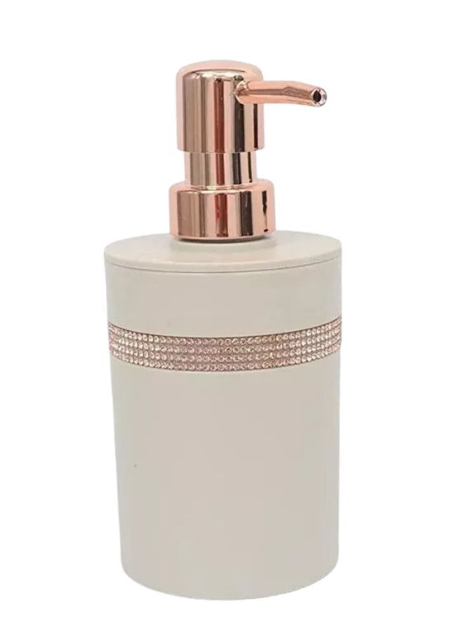 ديسبنسر صابون  بيج & ذهبي