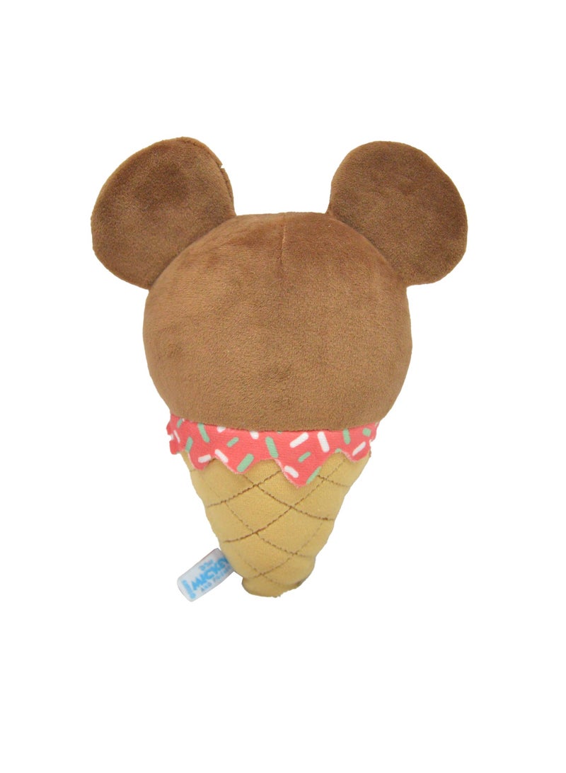 Disney مجموعة آيس كريم ميكي ماوس المحشوة من ديزني 6 بوصات | لعبة ناعمة | ميكي ماوس - Image 5