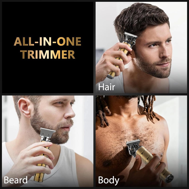 Ufree Hair Trimmer & Beard Trimmer for Men Professional, Electric Razor Shavers for Men, T Blade Precision Edgers Liners, Barber Clippers for Hair Cutting Mustache Facial, Mens Gifts - Image 2
