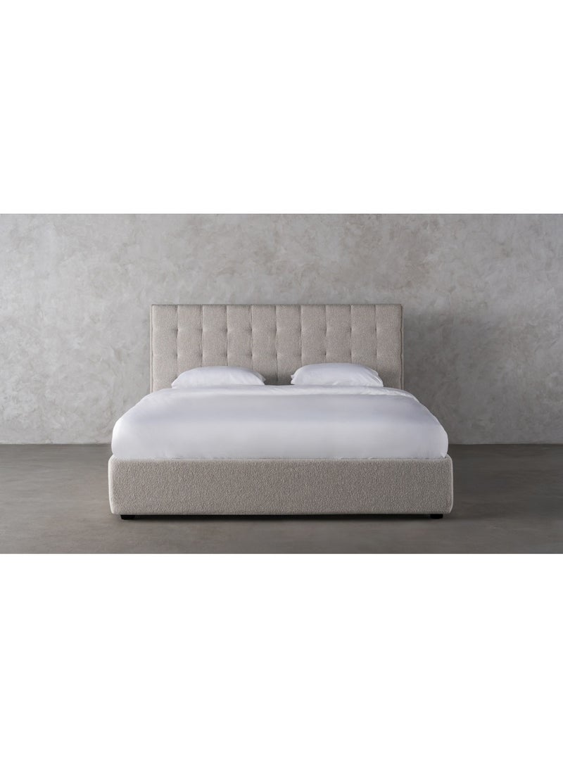 Generic Upholstered King Bed Frame – 200x200 cm  - Image 2