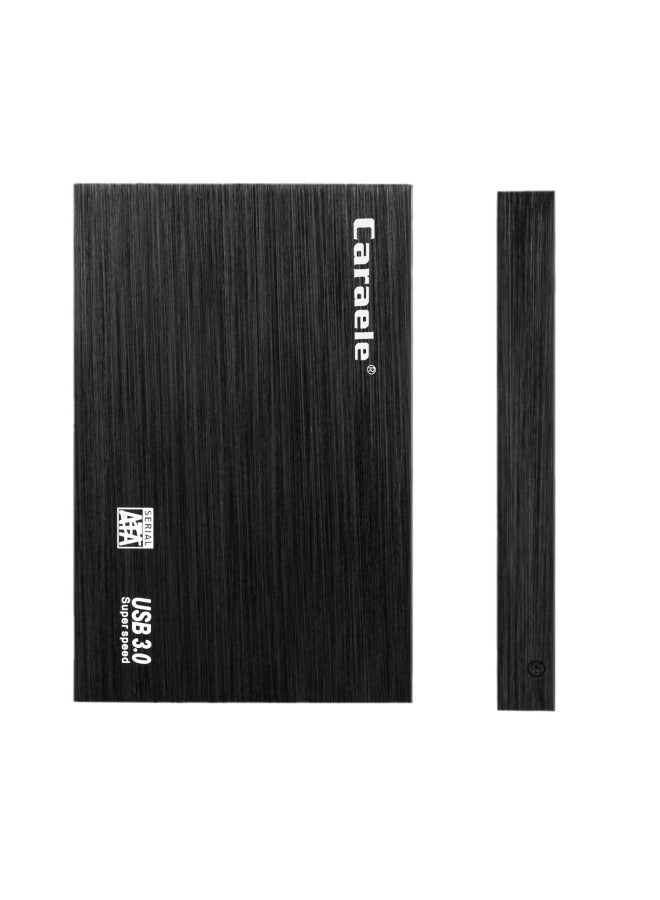 محرك الأقراص الصلبة المحمول Caraele Original Goods USB3.0 500GB 1 تيرابايت 2 تيرابايت 4 تيرابايت 8 تيرابايت 16 تيرابايت-السعة: 4 تيرابايت-الواجهة: أسود - Image 5