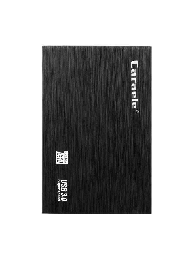 محرك الأقراص الصلبة المحمول Caraele Original Goods USB3.0 500GB 1 تيرابايت 2 تيرابايت 4 تيرابايت 8 تيرابايت 16 تيرابايت-السعة: 4 تيرابايت-الواجهة: أسود - Image 4